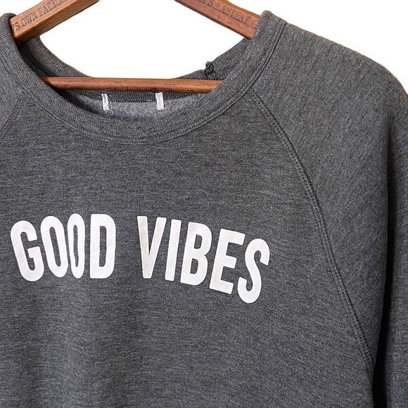 Good Vibes Scoop Neck Sweatshirt - Picture 4 of 8